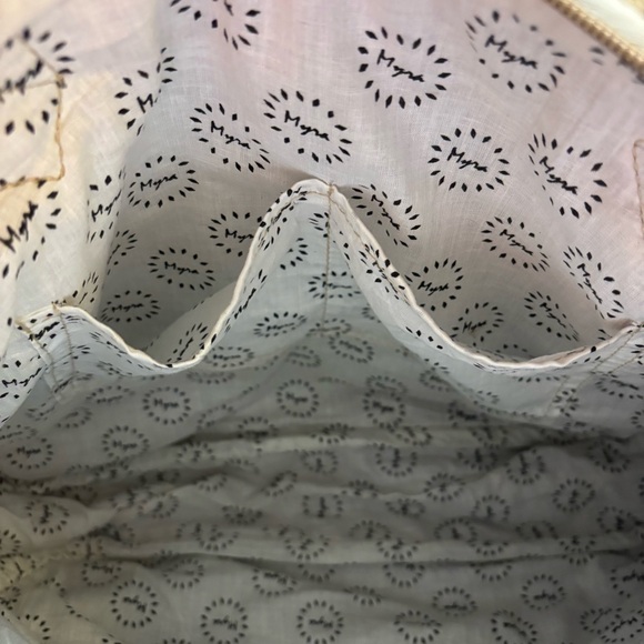 NEW Myra Bag Hyde Laptop Bag Hair-On Cowhide & Leather Brown White Tan Western - Picture 10 of 16